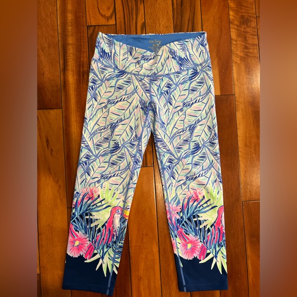 Lilly Pulitzer Luxletic LETS MANGO JOLENE LEGGINGS - Picture 3 of 7